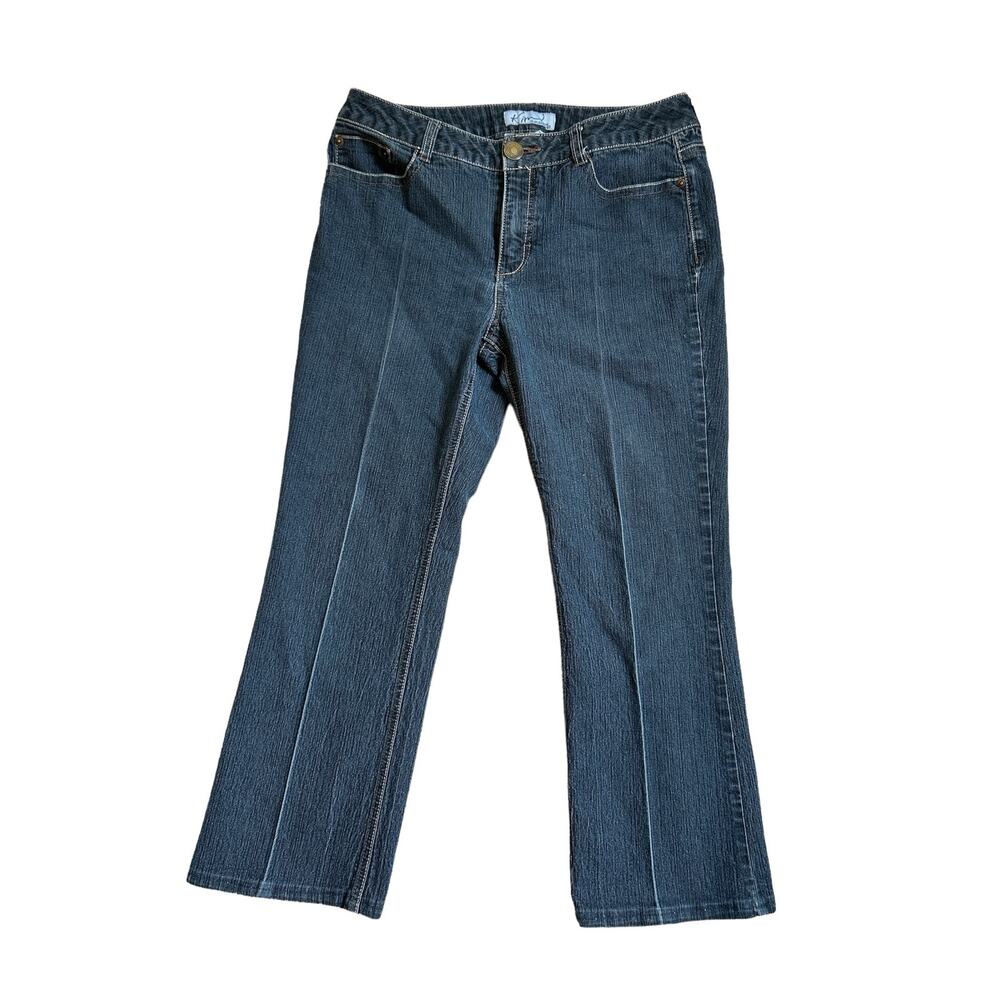 Kim Rogers Petite Ladies Jeans with Decorative Pockets Size 10P